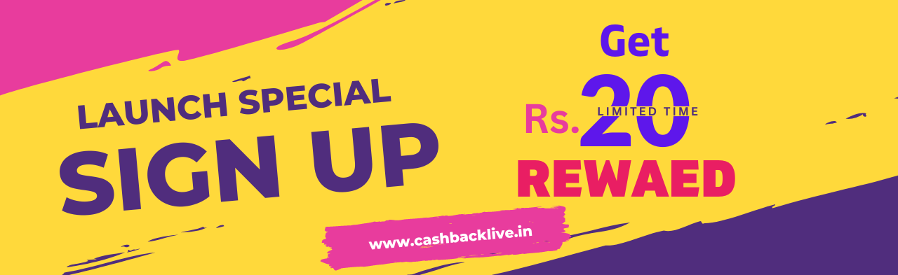 Cashbacklive Signup